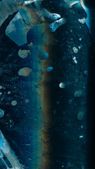Crushed texture. Shattered overlay. Orange blue dust scratches dirt stains old film noise weathered...