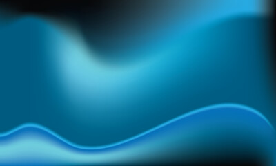 abstract blue background neon design with wavy style suitable to your business, brand, template, sticker, wallpaper, backdrop, blue design, marketing, banner, and more