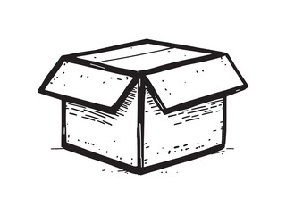 Cat Line Art Drawing Illustration