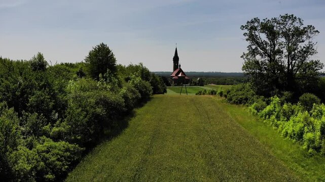 Parafia Błęd&oacute;w in the Summer, dąbrowa g&oacute;rnicza