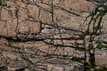 texture de roche fissurée