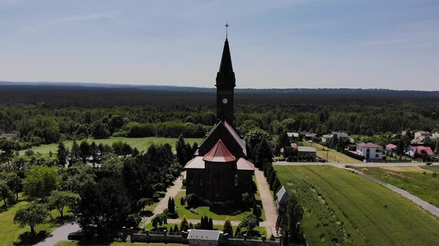 Parafia Błęd&oacute;w in the Summer, dąbrowa g&oacute;rnicza