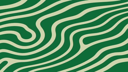 Abstract swirls in green and beige tones seamlessly adaptable for various design applications
