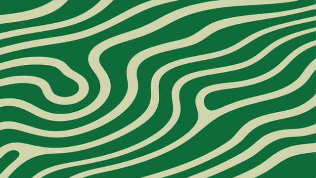 Abstract swirls in green and beige tones seamlessly adaptable for various design applications