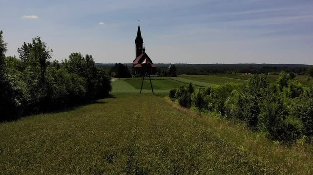 Parafia Błęd&oacute;w in the Summer, dąbrowa g&oacute;rnicza