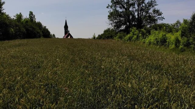 Parafia Błęd&oacute;w in the Summer, dąbrowa g&oacute;rnicza