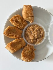 Batagor Mini, Homemade Batagor with Nut Sauce