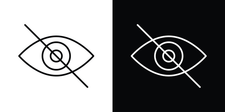 Sensitive content icon in black. flat graphic vector icon