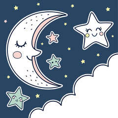 night sky with stars