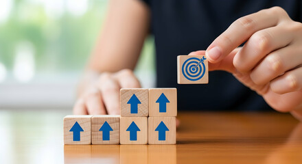 Strategic Growth and Goal Achievement with Block Stacking