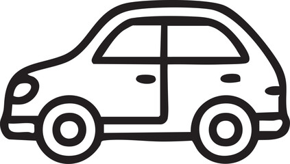 Car icon illustration