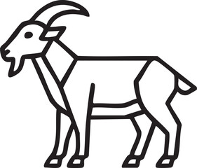 Geometric goat