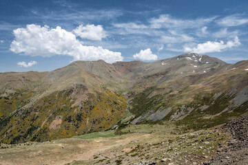 ascent to Puigmal d'Err, Haute-Cerdagne (Cerdagne), department of the Pyrénées-Orientales, France