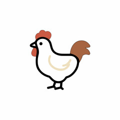 Chicken Vector Illustration Free Download.