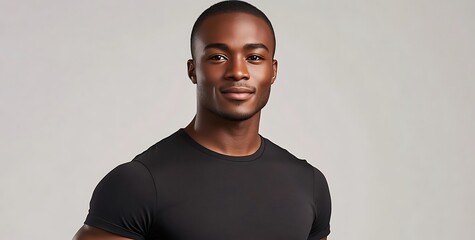 Stylish Men's T-Shirt Mockup Perfect Fit