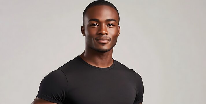 Stylish Men's T-Shirt Mockup Perfect Fit