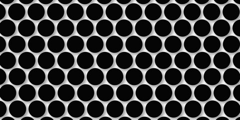 Black tiles wall. round marble textures, ball tiles. Top view pavement circle block black texture with seamless patterns floor background. Air Bubble wrap texture background. Textured Background.