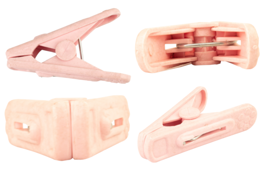 Clothes peg on white tool retro - Powered by Adobe