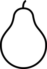 Fruits vegetables and berries line icon set. Vector pictograms banana, orange, strawberry, pineapple, blueberry, raspberry, lime, carrots, beetroot, mushrooms, peppers, cucumber Hand Drawn collection