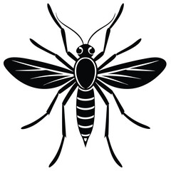 vector illustration of a mosquito