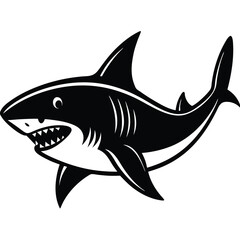 shark vector illustration