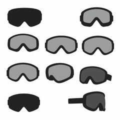 Goggles eyewear protection snow winter sport equipment