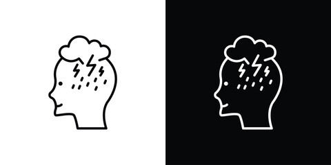 Trauma icon in black. flat graphic vector icon
