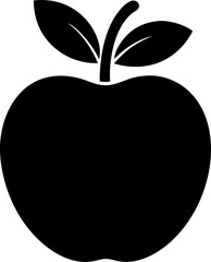 vector illustration of an apple