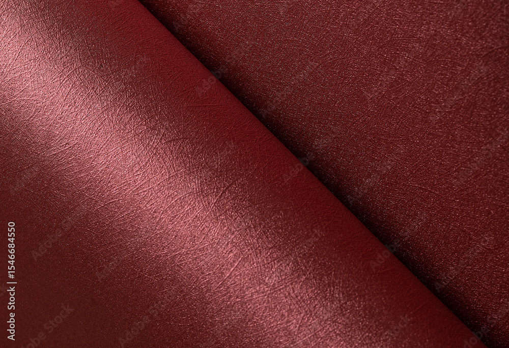 Poster designer paper closeup. elegant red and marsala surface with pearlescent metallic gloss, smooth
