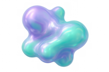 Fluid color morphing, iridescent texture blending vibrant hues across transparent surface, generating dynamic visual movement