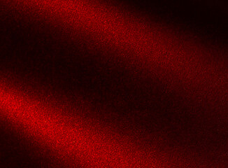 Elegant background with red gradient and sandy grain texture. Burgundy surface with shimmer glow,