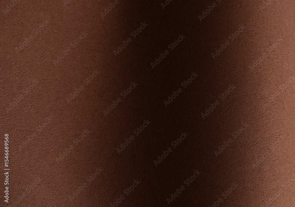 Poster elegant designer paper in rich chocolate brown tones with smooth gradient and pitted porous texture.