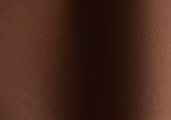 Elegant designer paper in rich chocolate brown tones with smooth gradient and pitted porous texture.
