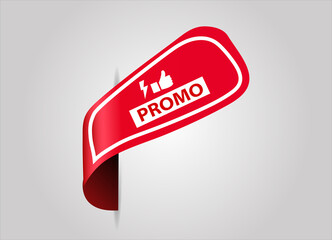 red flat sale banner for Promo banner and poster creative design