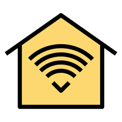 smart home vector icon