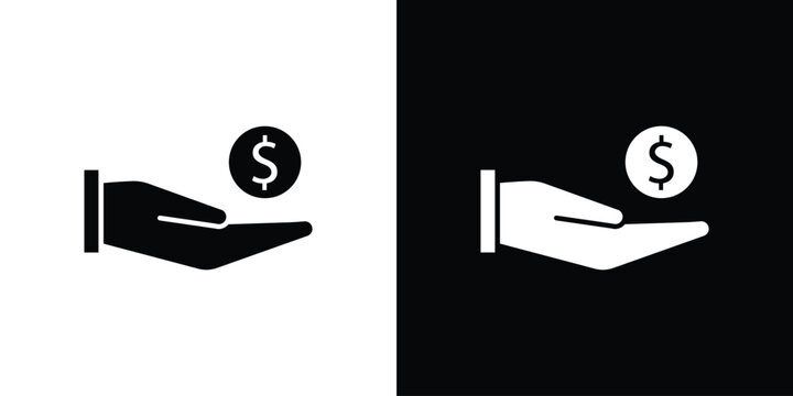 Affordable icon of a flat style vector