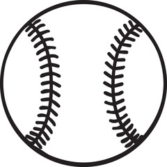 Silhouette Baseball