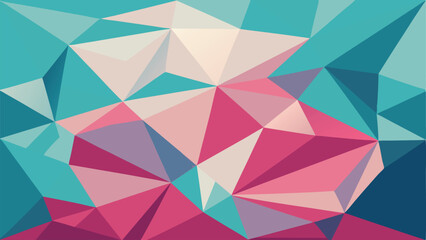 Fototapeta premium Abstract geometric background with modern aesthetic and trendy color palette