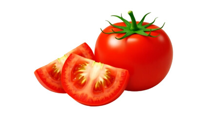 tomato isolated on white background,yummi