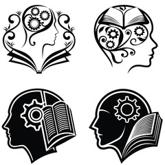 Knowledge, Gears, and Books Symbolic Illustrations of Learning and Creativity
