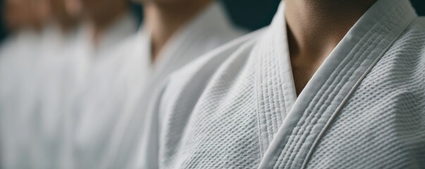 Martial arts training session dojo photography indoor close-up focus on technique