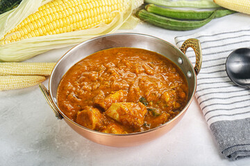 Indian cuisine - Kadai chicken masala