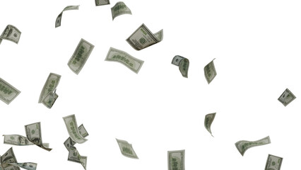 3D dollar icon shines rotating. Dolar sign symbol icon animation on green screen. USA currency...