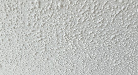 Textured White Ceiling Abstract