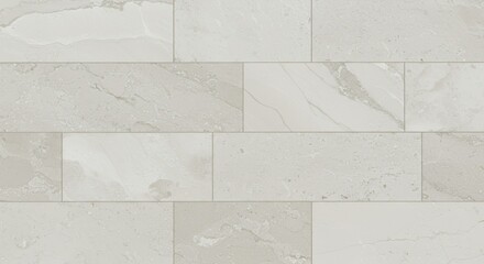 Elegant Off-White Marble Tile Texture: Seamless Pattern for Interior Design