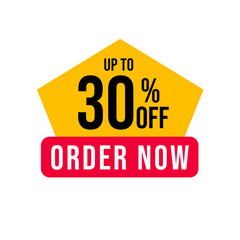 Up to 30% off png, premium sale badge png, digital price label png