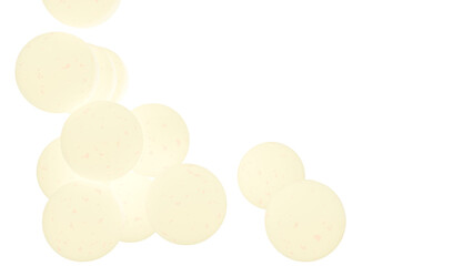 dozens of blazing falling suns 