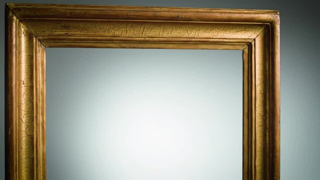 Ornate Antique Gold Frame For Artwork, Mirror Or Photography