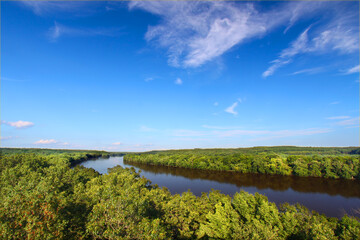 Castle Rock State Park in Illinois