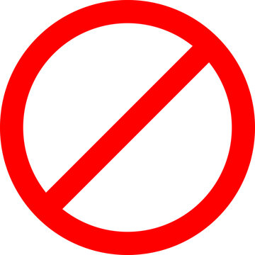 se&ntilde;al prohibida